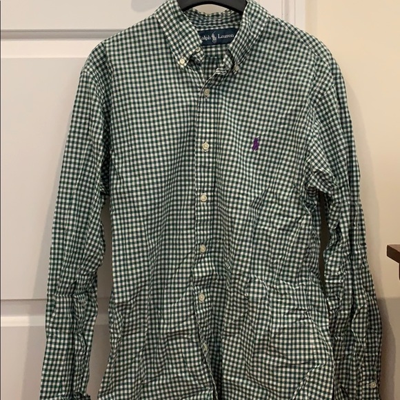 Ralph Lauren Other - Ralph Lauren Men’s Checkered Button Down